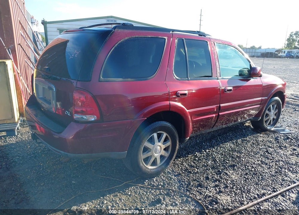 2004 BUICK RAINIER CXL PLUS VIN: 5GADS13S142304089