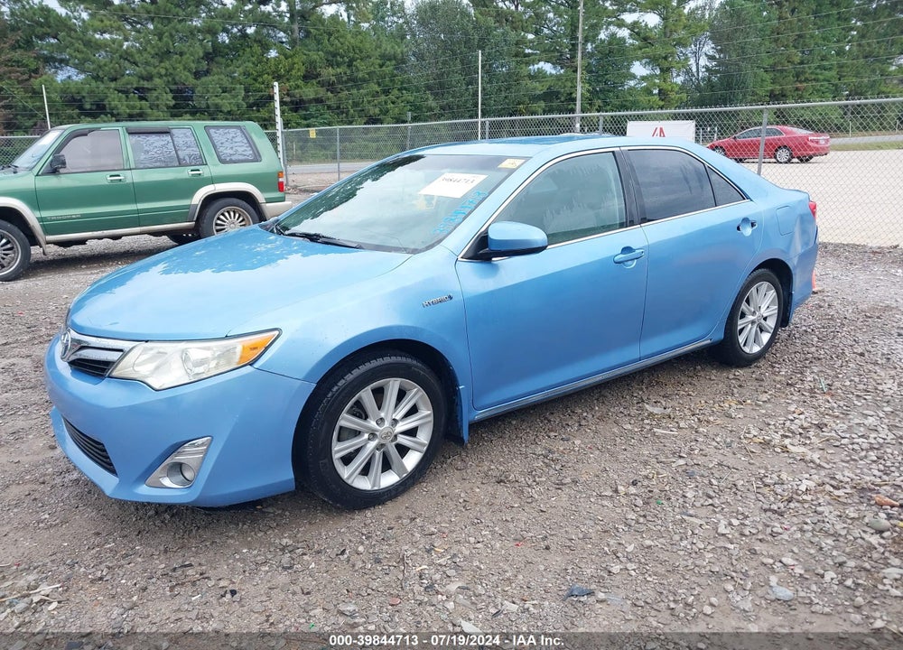 2012 TOYOTA CAMRY HYBRID XLE VIN: 4T1BD1FKXCU030398