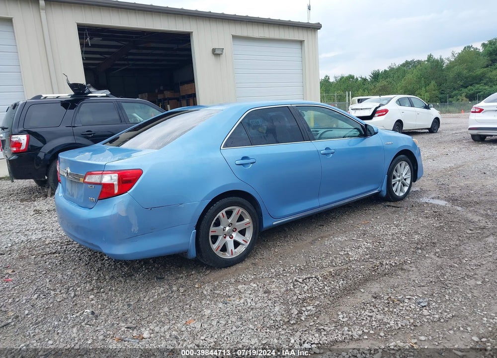 2012 TOYOTA CAMRY HYBRID XLE VIN: 4T1BD1FKXCU030398