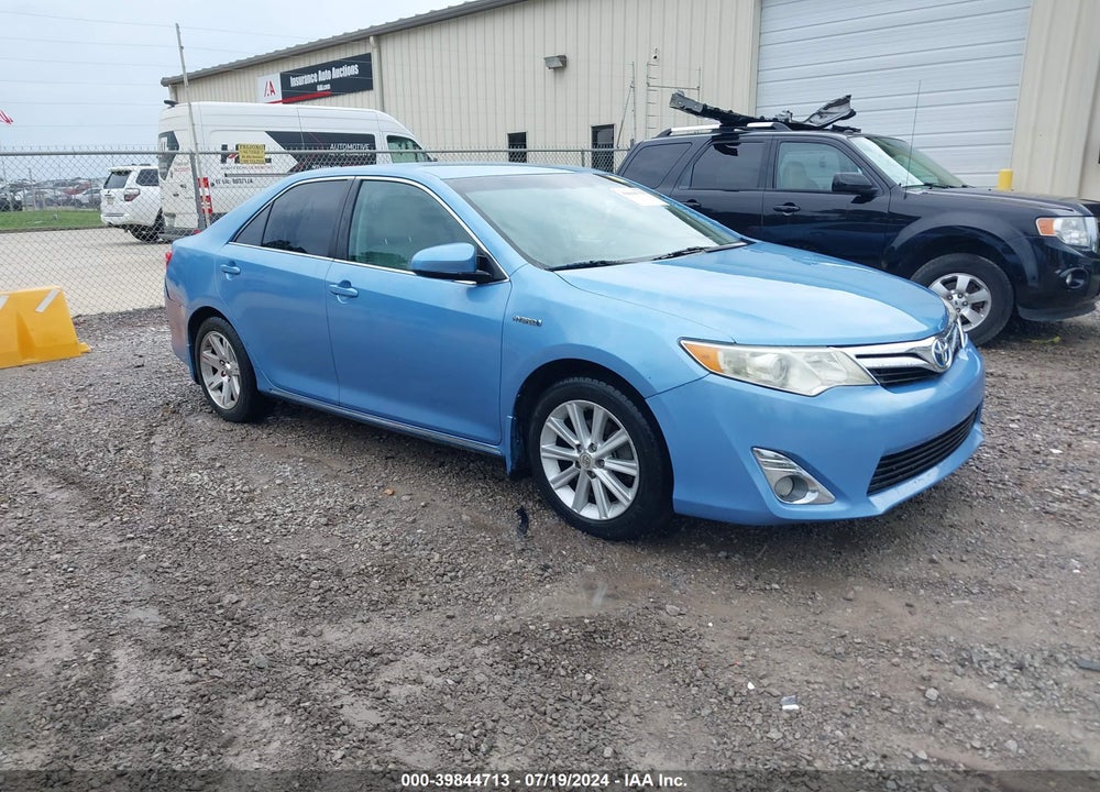 2012 TOYOTA CAMRY HYBRID XLE VIN: 4T1BD1FKXCU030398