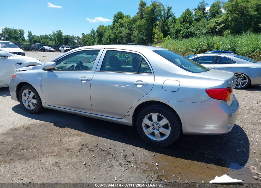 2009 TOYOTA COROLLA LE VIN: JTDBL40E69J015547