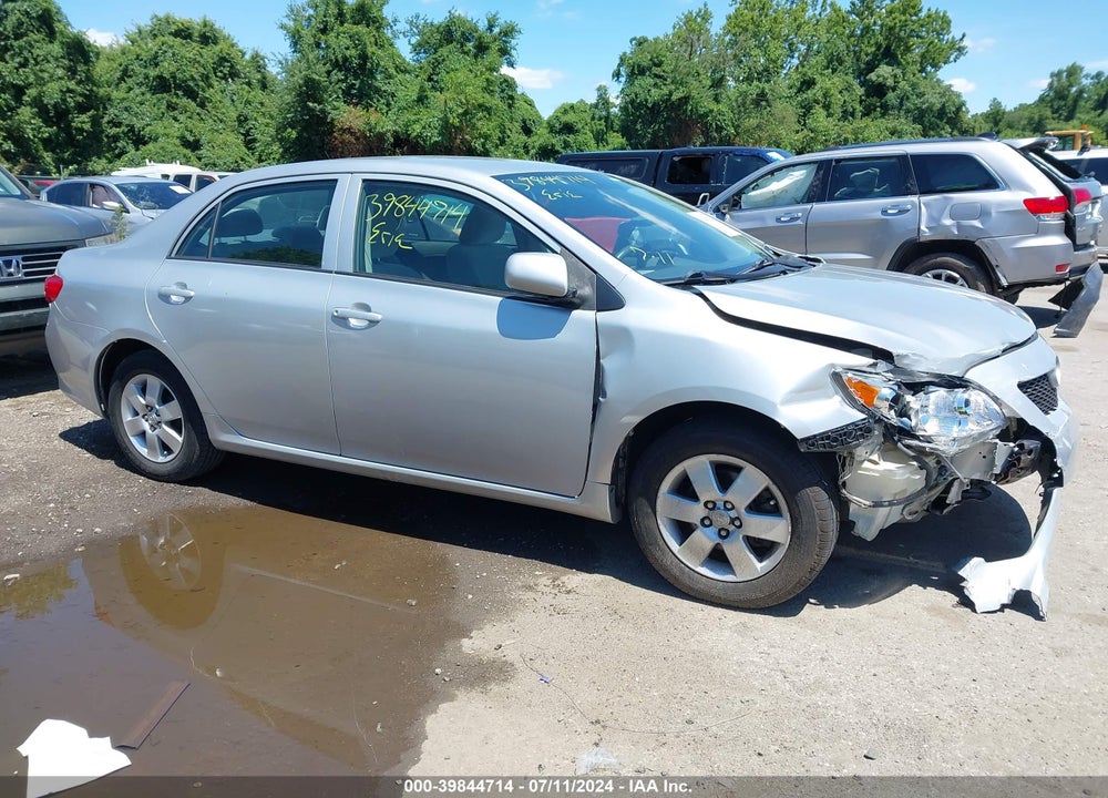 2009 TOYOTA COROLLA LE VIN: JTDBL40E69J015547