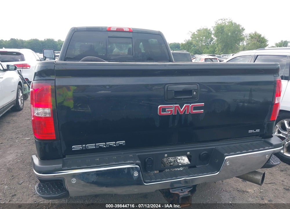 2016 GMC SIERRA 2500HD SLE VIN: 1GT12SE89GF293770