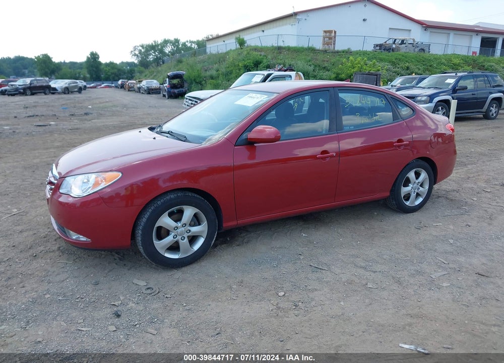 2010 HYUNDAI ELANTRA SE VIN: KMHDU4AD7AU026762