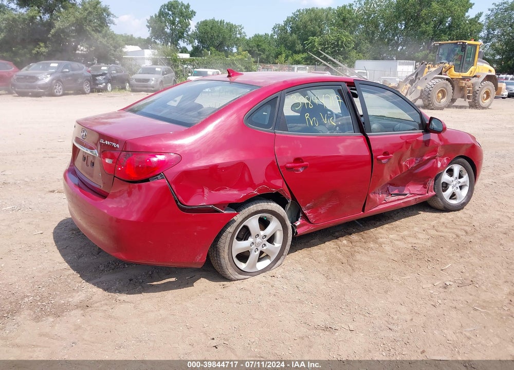 2010 HYUNDAI ELANTRA SE VIN: KMHDU4AD7AU026762