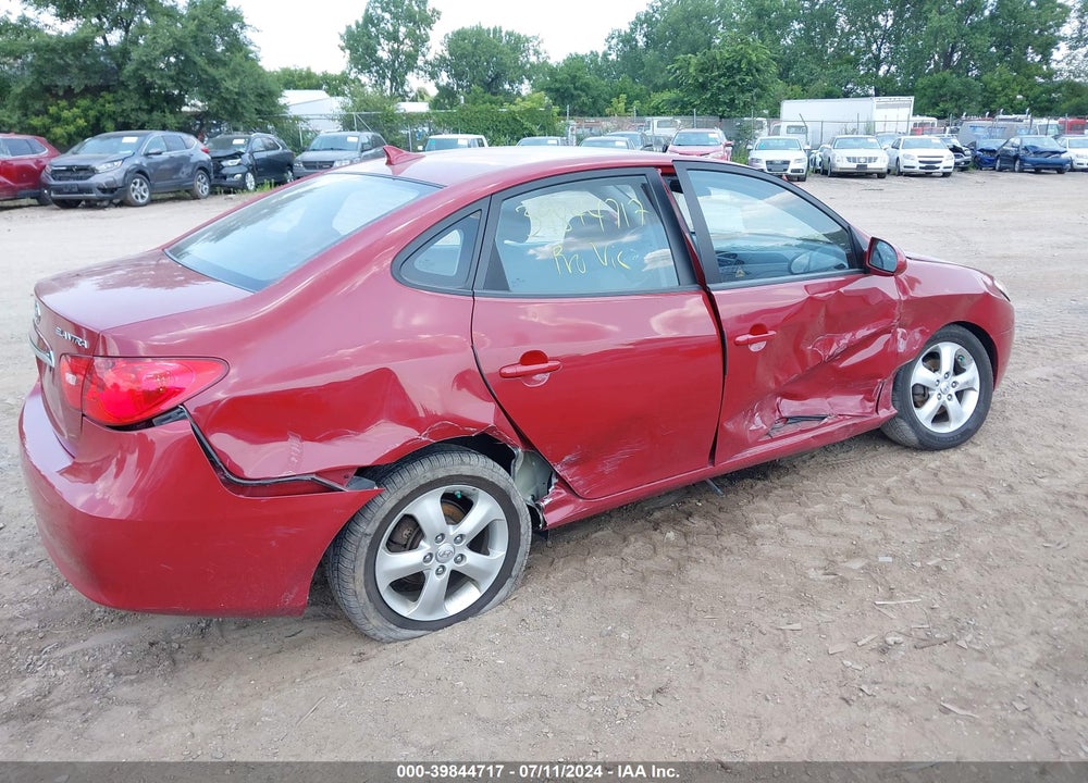 2010 HYUNDAI ELANTRA SE VIN: KMHDU4AD7AU026762