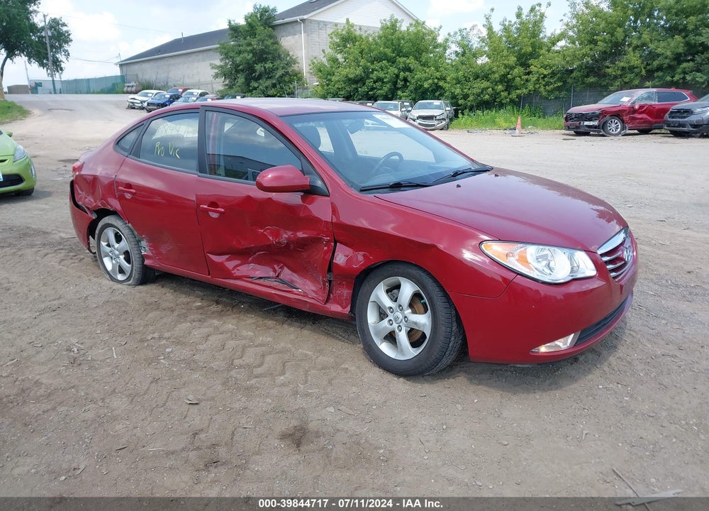 2010 HYUNDAI ELANTRA SE VIN: KMHDU4AD7AU026762