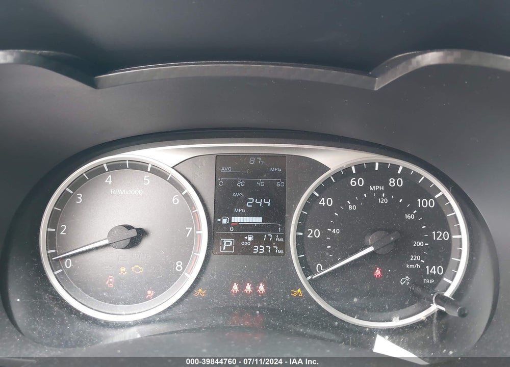 2024 NISSAN VERSA 1.6 S+ VIN: 3N1CN8DV3RL843499
