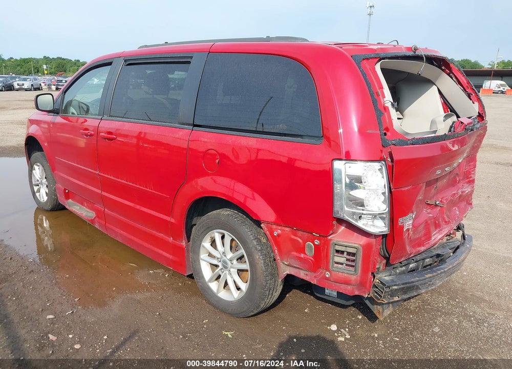2013 DODGE GRAND CARAVAN SXT VIN: 2C4RDGCG0DR599054