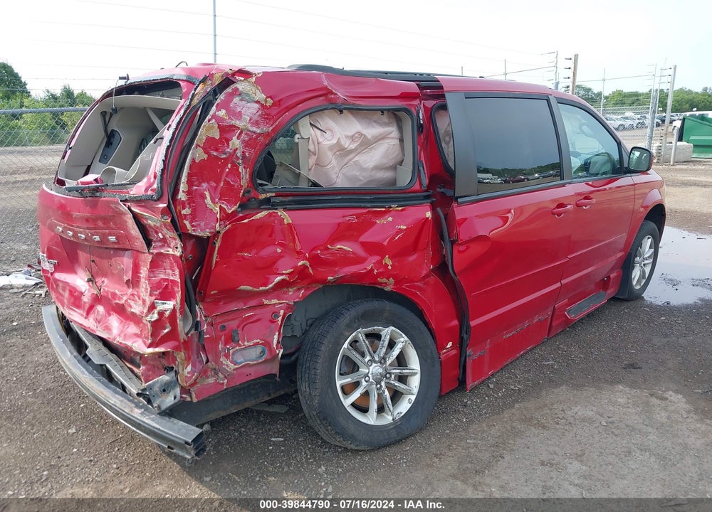 2013 DODGE GRAND CARAVAN SXT VIN: 2C4RDGCG0DR599054