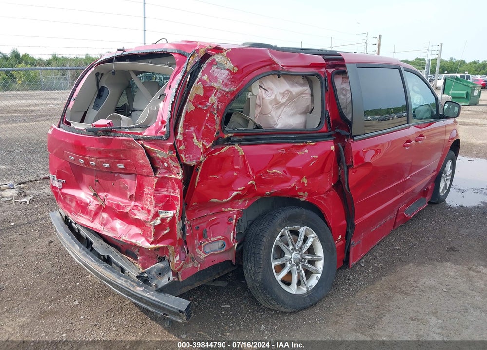 2013 DODGE GRAND CARAVAN SXT VIN: 2C4RDGCG0DR599054