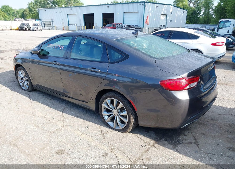 2016 CHRYSLER 200 S VIN: 1C3CCCBB4GN112158