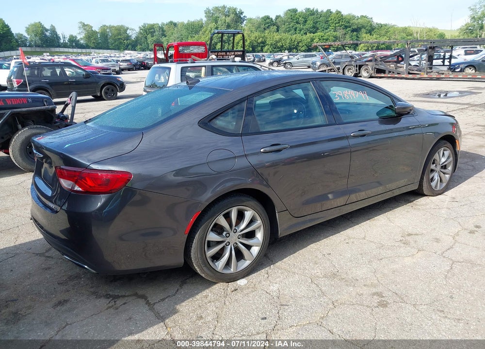 2016 CHRYSLER 200 S VIN: 1C3CCCBB4GN112158