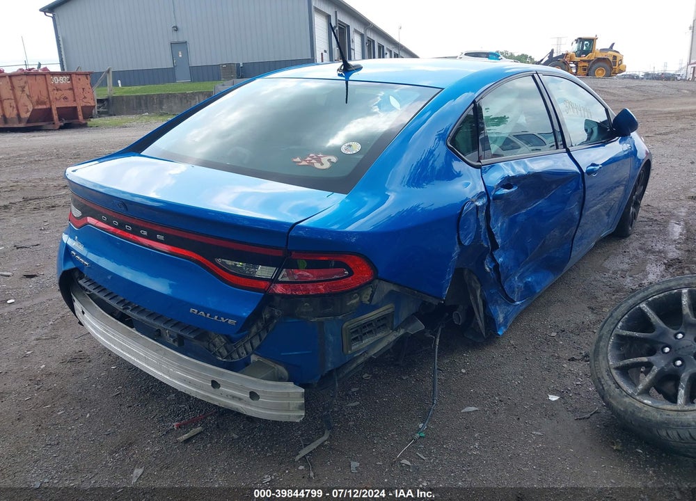 2015 DODGE DART VIN: 1C3CDFBB7FD237867