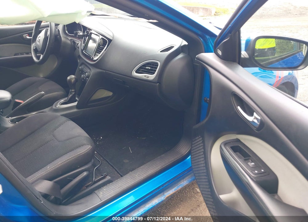 2015 DODGE DART VIN: 1C3CDFBB7FD237867