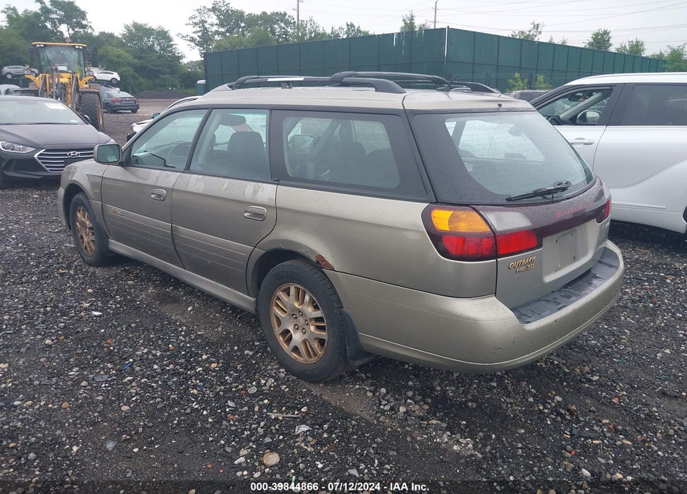 2003 SUBARU OUTBACK H6-3.0 VDC VIN: 4S3BH896837649032