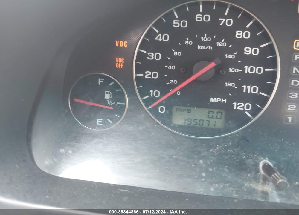 2003 SUBARU OUTBACK H6-3.0 VDC VIN: 4S3BH896837649032