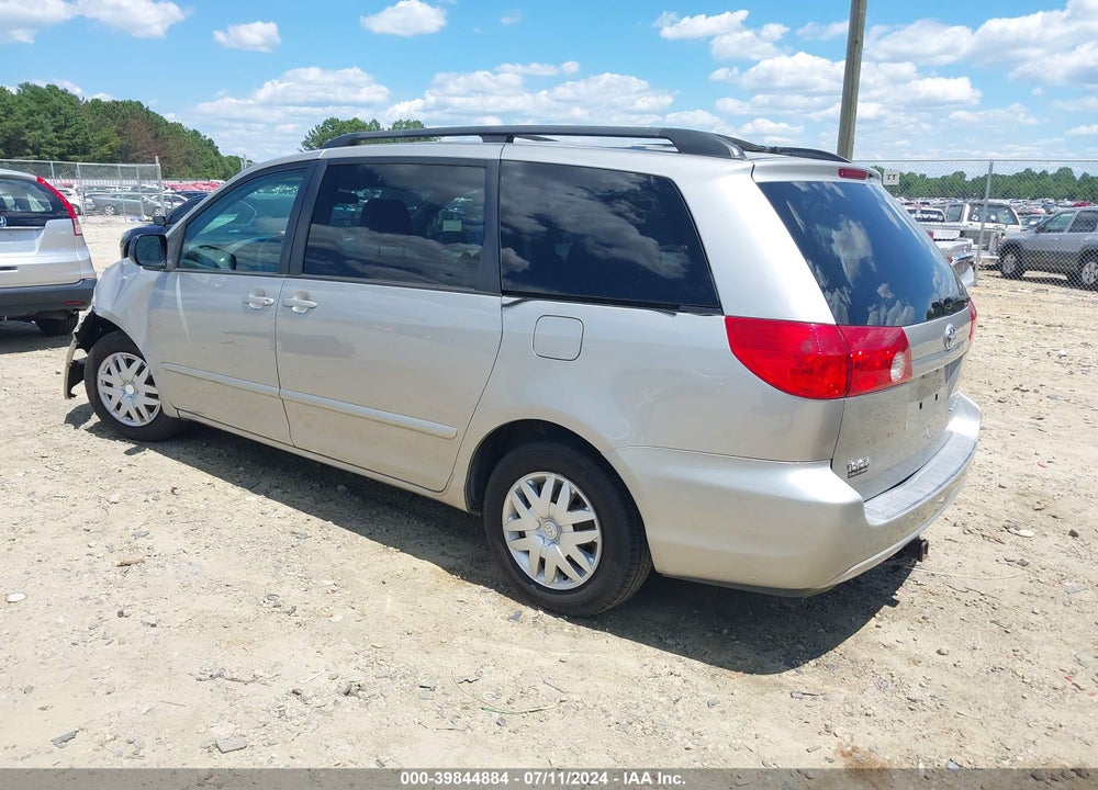 2010 TOYOTA SIENNA LE VIN: 5TDKK4CC6AS296298
