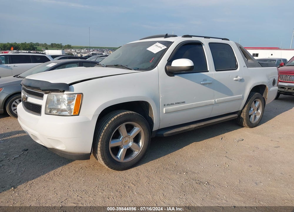 2007 CHEVROLET AVALANCHE 1500 LTZ VIN: 3GNFK12307G187495