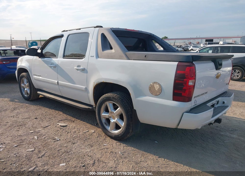 2007 CHEVROLET AVALANCHE 1500 LTZ VIN: 3GNFK12307G187495