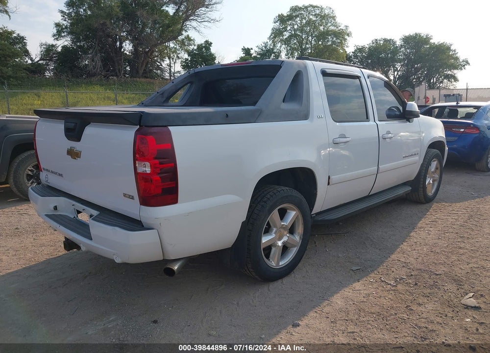 2007 CHEVROLET AVALANCHE 1500 LTZ VIN: 3GNFK12307G187495