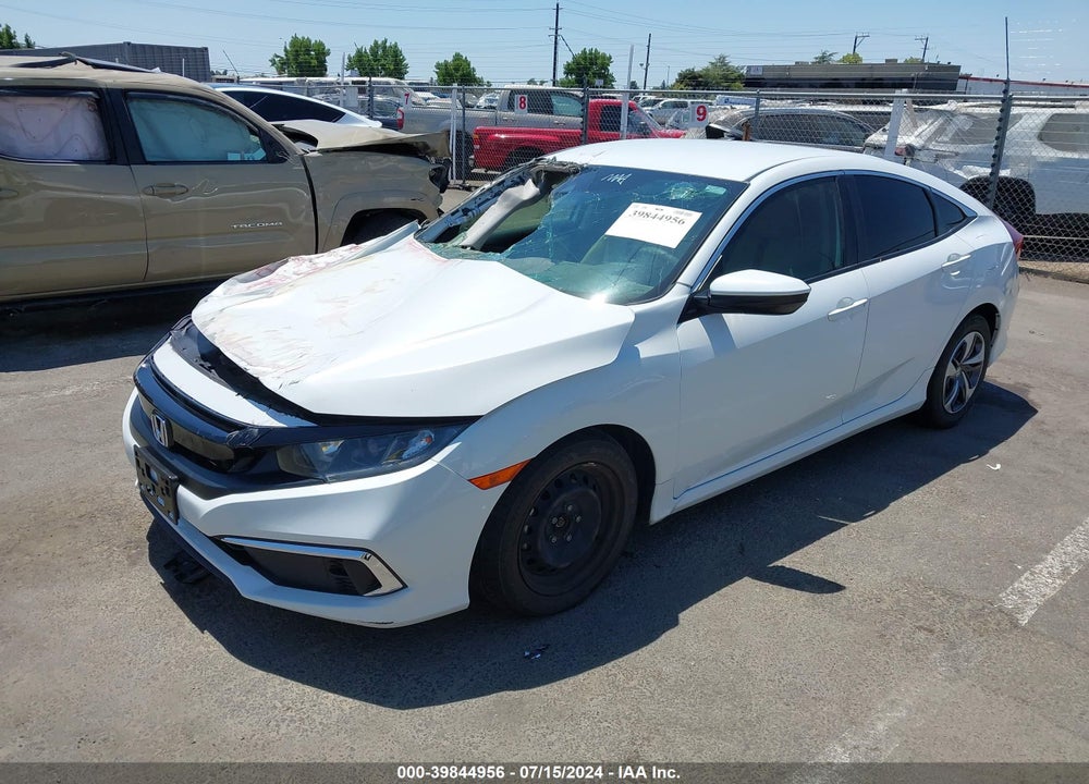 2020 HONDA CIVIC LX VIN: 19XFC2F60LE204768