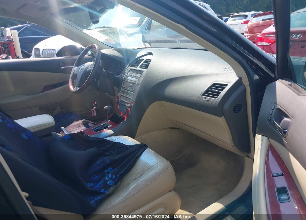 2009 LEXUS ES 350 VIN: JTHBJ46G692318254