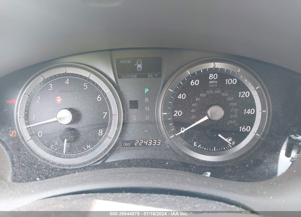 2009 LEXUS ES 350 VIN: JTHBJ46G692318254
