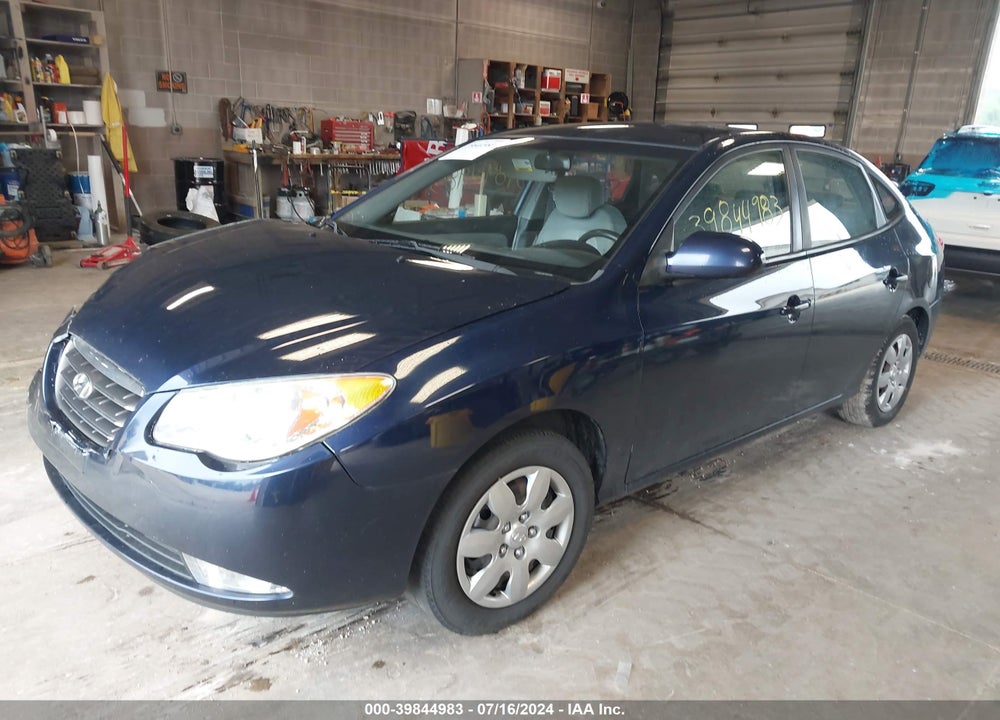 2009 HYUNDAI ELANTRA GLS VIN: KMHDU46D79U601625