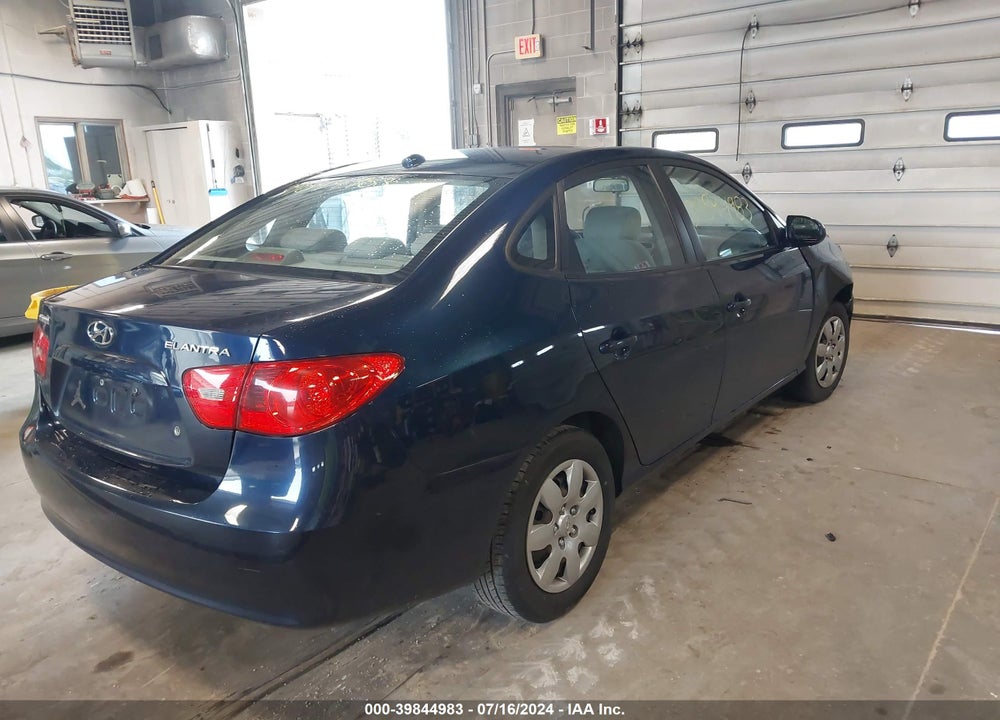 2009 HYUNDAI ELANTRA GLS VIN: KMHDU46D79U601625