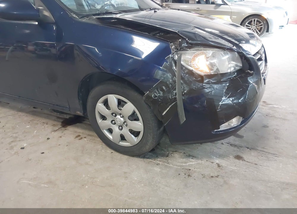 2009 HYUNDAI ELANTRA GLS VIN: KMHDU46D79U601625