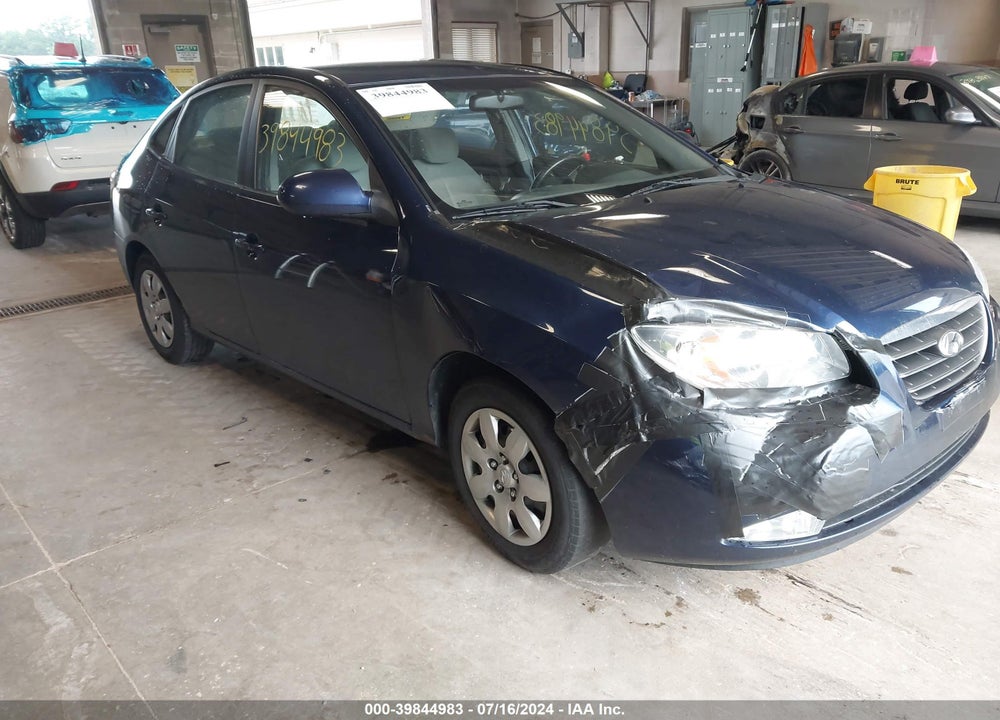 2009 HYUNDAI ELANTRA GLS VIN: KMHDU46D79U601625