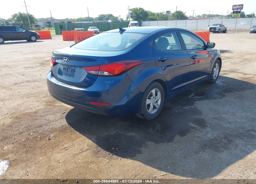 2015 HYUNDAI ELANTRA SE VIN: KMHDH4AE3FU248672