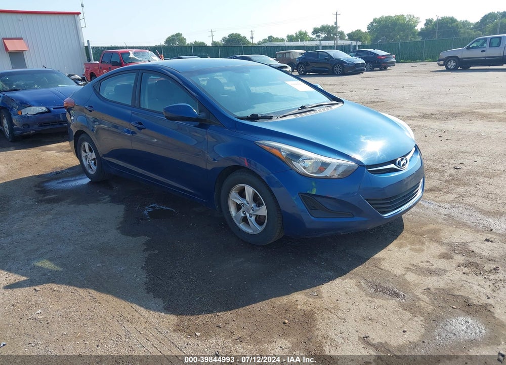 2015 HYUNDAI ELANTRA SE VIN: KMHDH4AE3FU248672