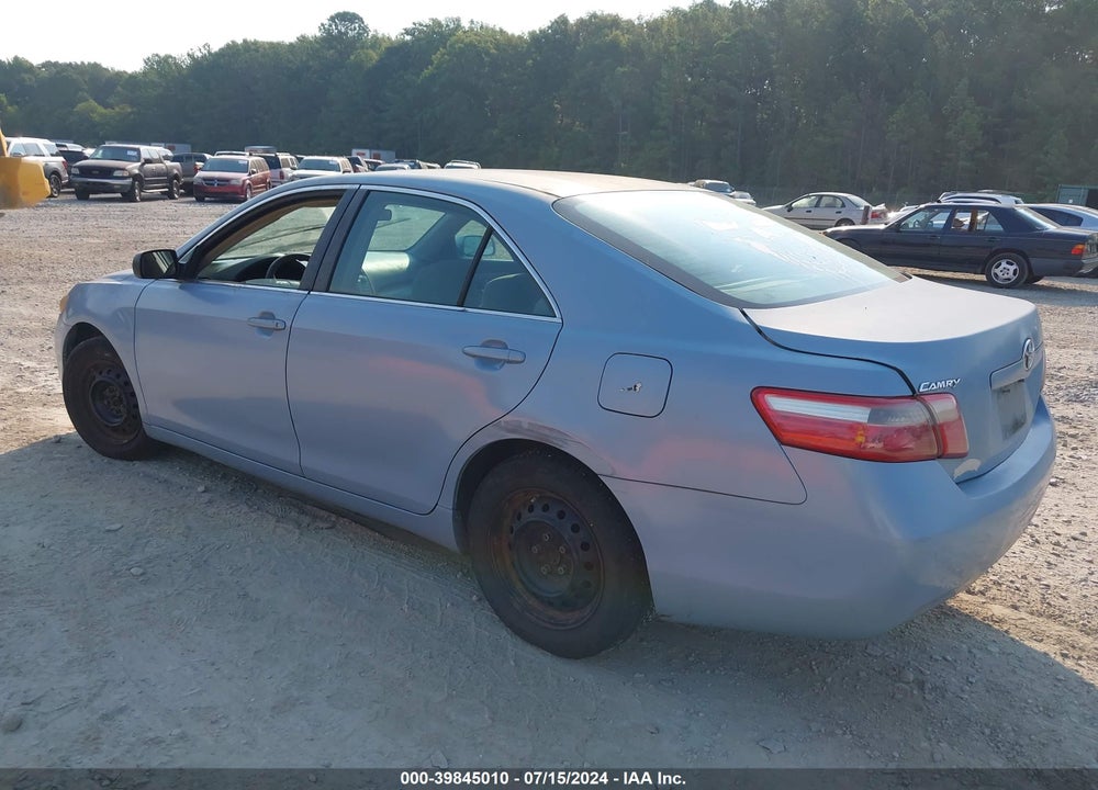 2007 TOYOTA CAMRY LE VIN: 4T1BE46K27U711434