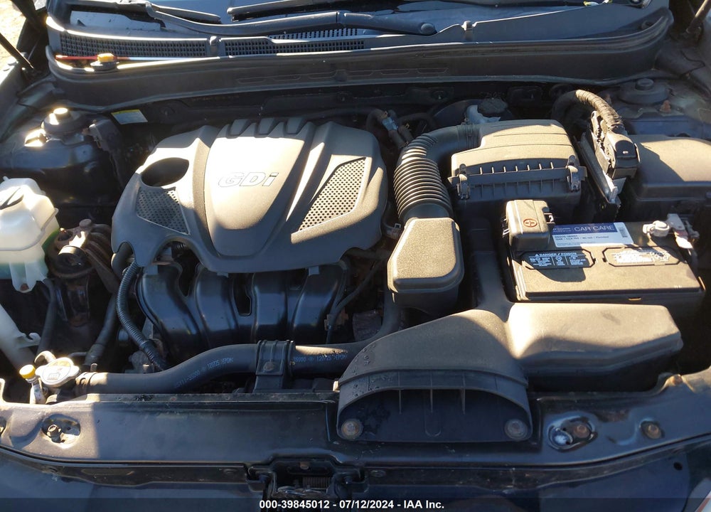 2013 HYUNDAI SONATA GLS VIN: 5NPEB4AC3DH610158