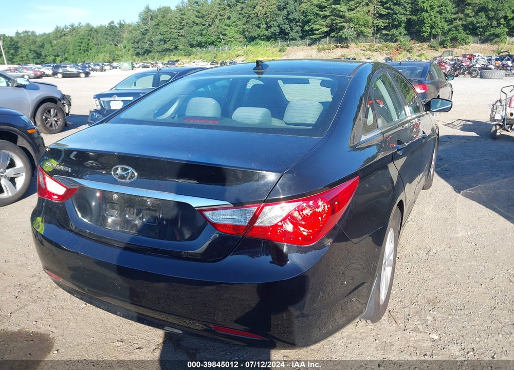 2013 HYUNDAI SONATA GLS VIN: 5NPEB4AC3DH610158