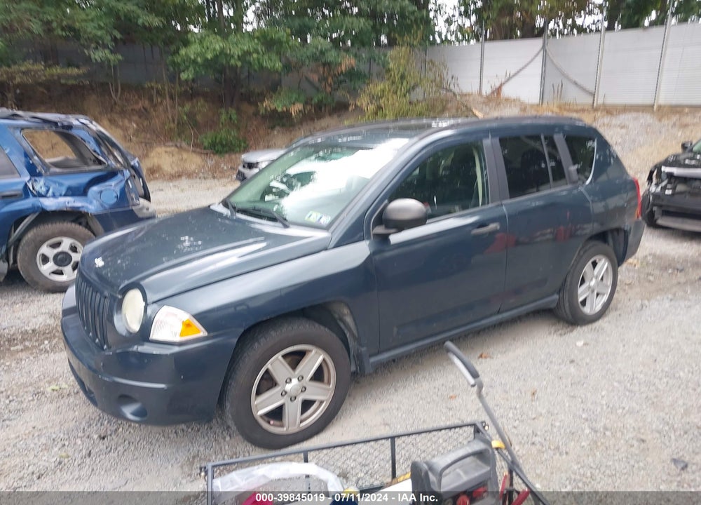 2007 JEEP COMPASS SPORT VIN: 1J8FF47W37D138282