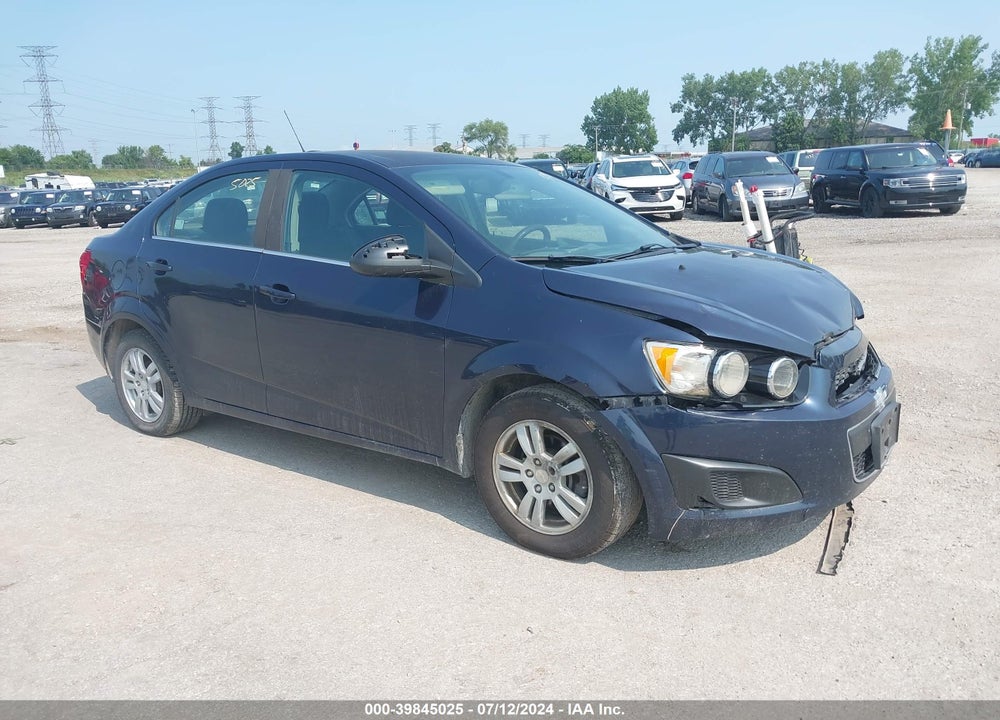 2016 CHEVROLET SONIC LT AUTO VIN: 1G1JC5SH6G4150086