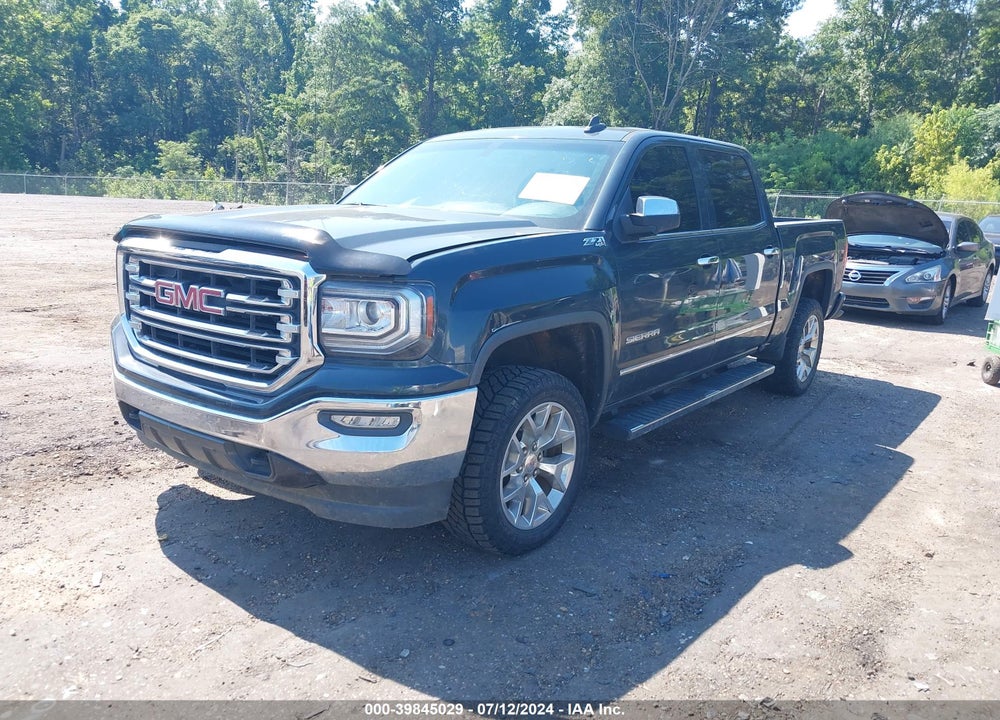 2018 GMC SIERRA 1500 SLT VIN: 3GTU2NEJ4JG509418