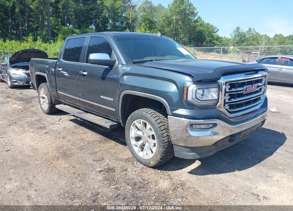 2018 GMC SIERRA 1500 SLT VIN: 3GTU2NEJ4JG509418