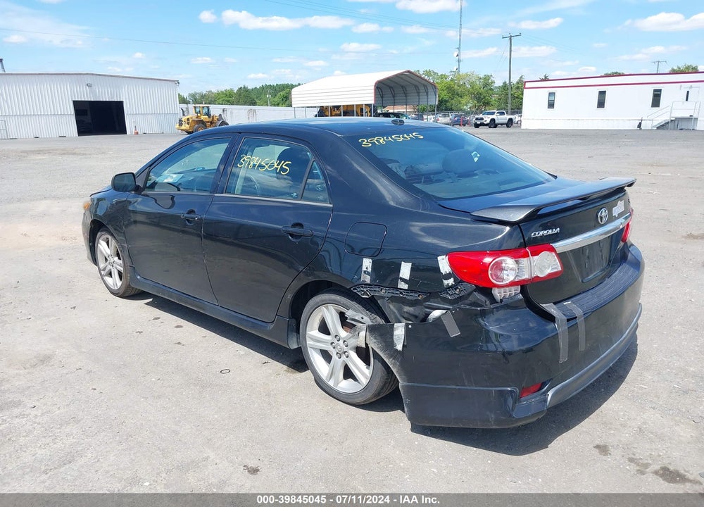 2013 TOYOTA COROLLA S VIN: 2T1BU4EEXDC959443