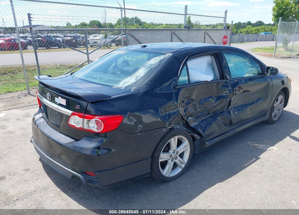 2013 TOYOTA COROLLA S VIN: 2T1BU4EEXDC959443