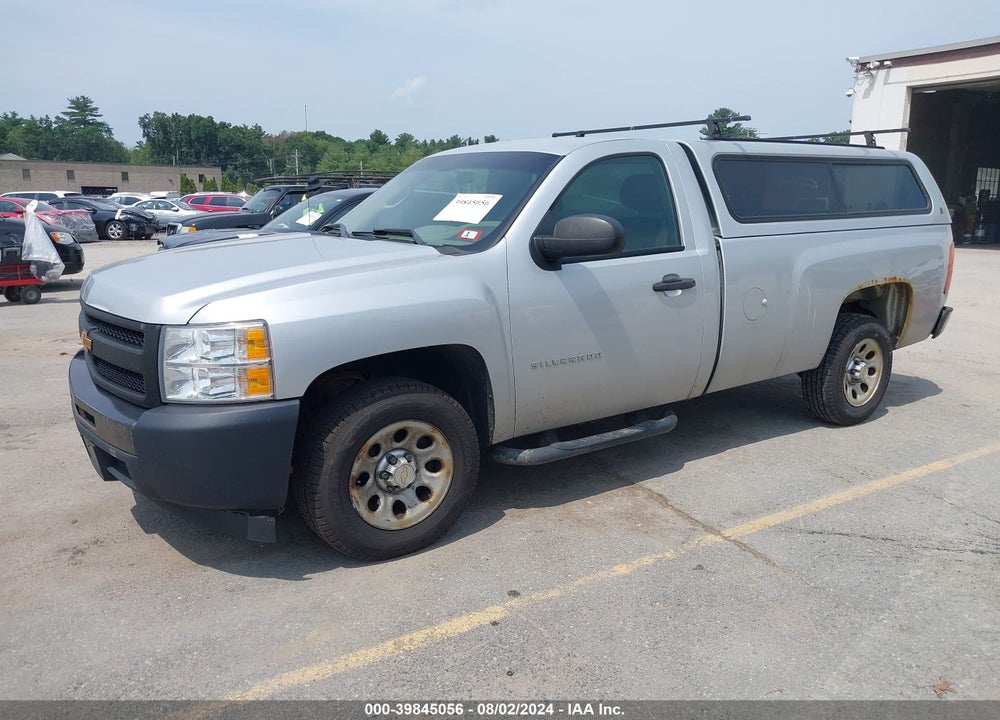 2013 CHEVROLET SILVERADO 1500 WORK TRUCK VIN: 1GCNCPEX1DZ256712