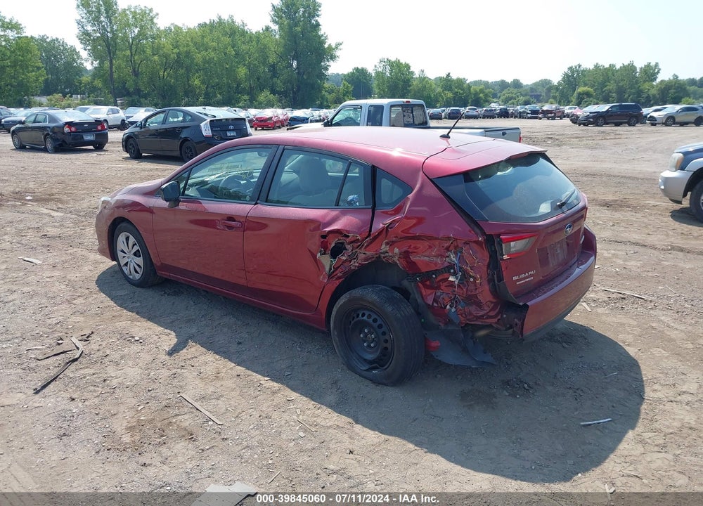 2023 SUBARU IMPREZA BASE 5-DOOR VIN: 4S3GTAB66P3707433