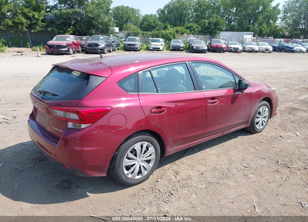 2023 SUBARU IMPREZA BASE 5-DOOR VIN: 4S3GTAB66P3707433