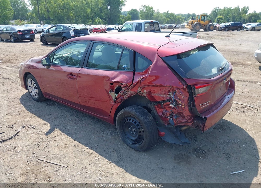 2023 SUBARU IMPREZA BASE 5-DOOR VIN: 4S3GTAB66P3707433