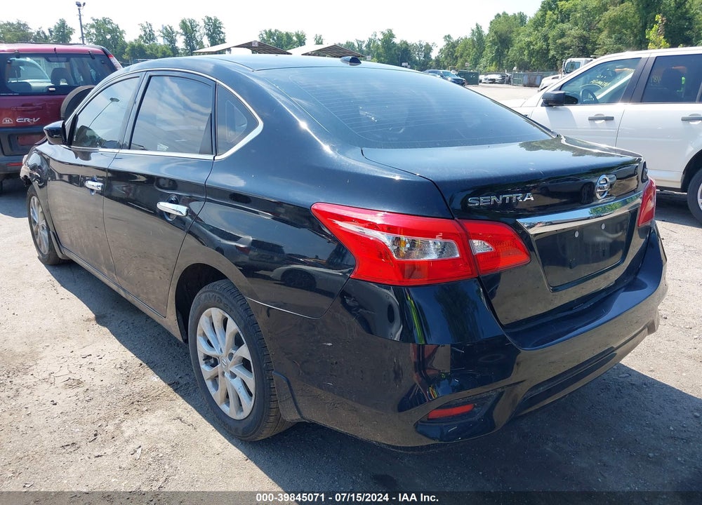 2019 NISSAN SENTRA SV VIN: 3N1AB7AP7KY255923