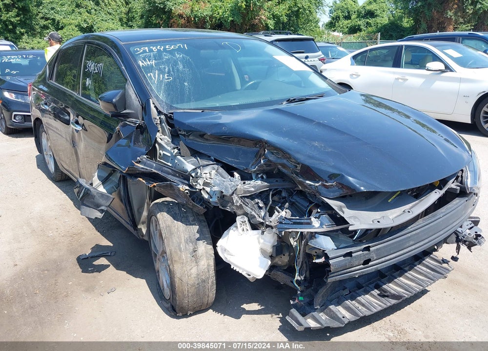 2019 NISSAN SENTRA SV VIN: 3N1AB7AP7KY255923