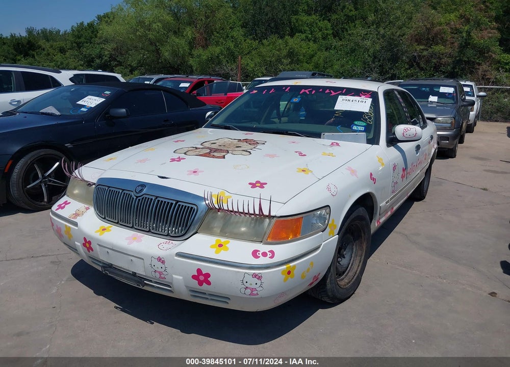 2000 MERCURY GRAND MARQUIS GS VIN: 2MEFM74W7YX686037